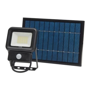 LED Outdoor solar floodlight with a sensor LED/20W/3,7V 6500K IP65
