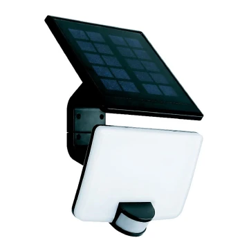 LED Outdoor solar floodlight  with sensor LED/10W/3,7V 4000K IP54 3000 mAh