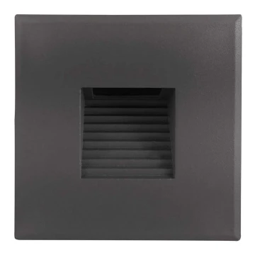 LED Outdoor staircase lighting DECENTLY LED/1,5W/230V 3000/4000/6000K IP44 anthracite