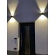 LED Outdoor wall light 2xLED/3W/230V IP54 anthracite