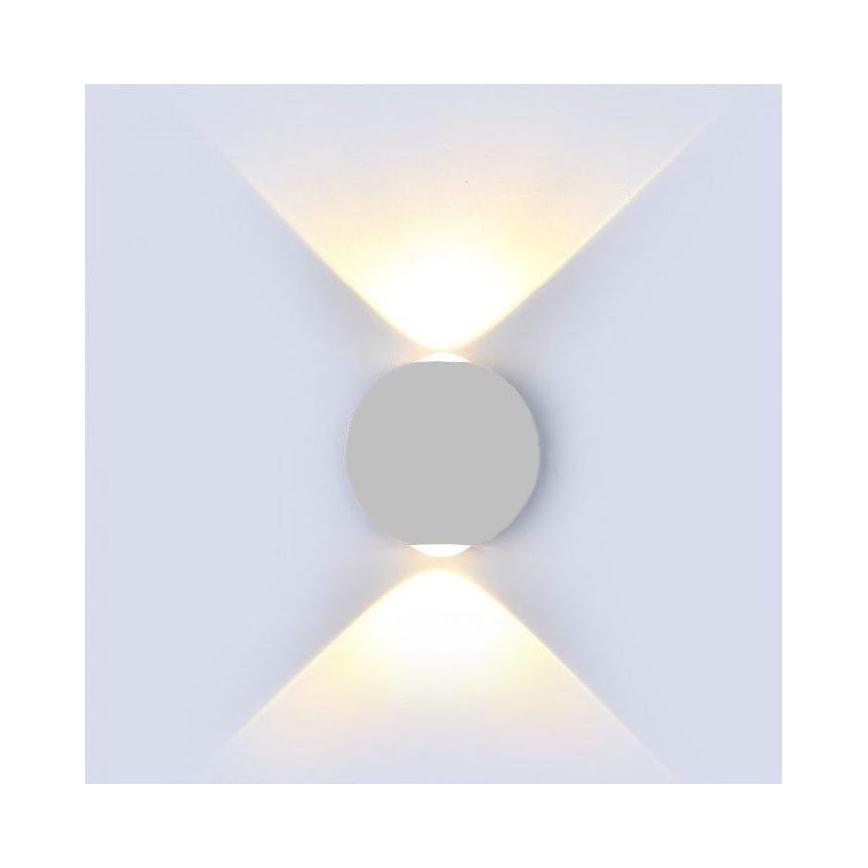 LED Outdoor wall light LED/6W/230V 3000K IP65 grey