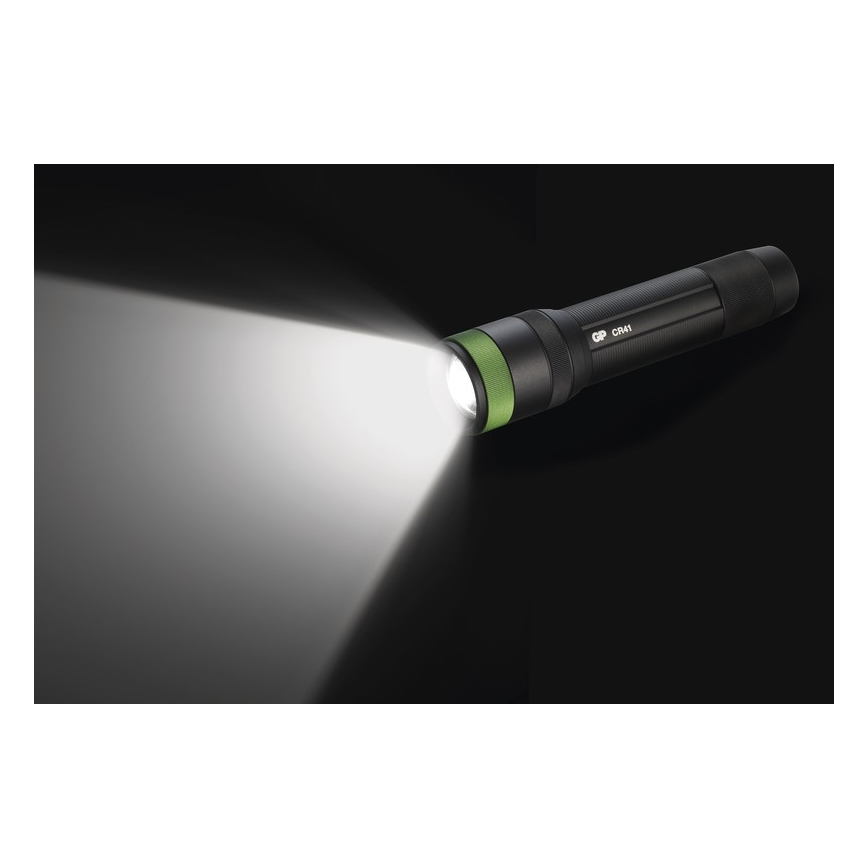 LED rechargeable flashlight GP DISCOVERY CR41 LED/Li-lon 3,7V IPX7