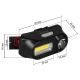 LED Dimmable rechargeable headlamp 2xLED/5V IP44 210 lm 4 h 2000 mAh