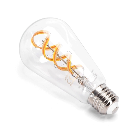 - LED Lamps4sale E27/4,9W/230V Wi-Fi RGB+CCT Bulb FILAMENT 2700-6500K ST64 Aigostar |