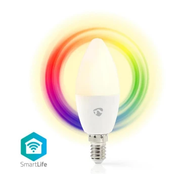 LED RGB Dimmable bulb Smartlife E14/4,5W/230V Wi-Fi 2700K