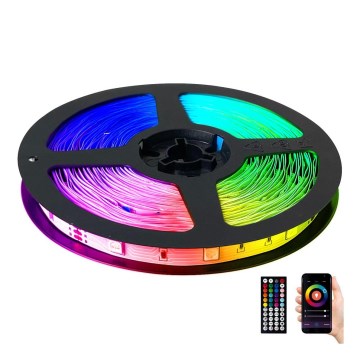 LED RGB Dimmable strip LED/12,5W/230V 5 m + remote control