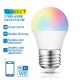 LED RGBW Dimmable bulb G45 E27/6,5W/230V 2700-6500K Wi-Fi - Aigostar