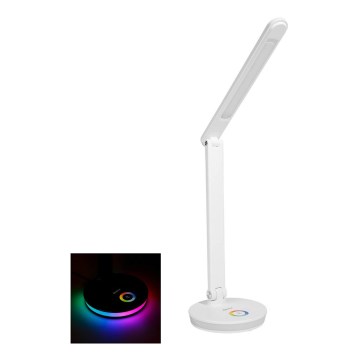 LED RGBW Dimmable table lamp with a power bank function LED/12W/5V 2800-6000K white