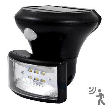 LED Solar floodlight with a sensor LED/5W/3,7V IP44