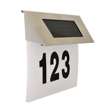 LED Solar House number 1,2V IP44