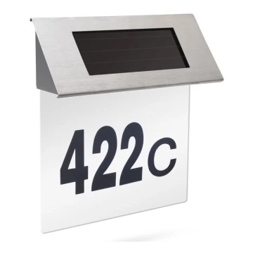 LED Solar house number LED/1,2V IP44