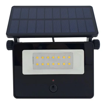 LED Solar outdoor floodlight with sensor LED/2W/3,7V 4200K IP44