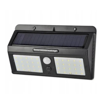 LED Solar wall light with a sensor LED/1,2W/3,7V IP54