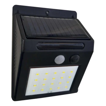 LED Solar wall light with a sensor LED/3W IP44