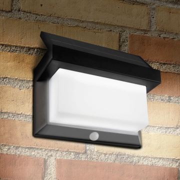 LED Solar wall light with sensor TONY LED/3,7V IP44