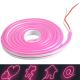 LED Strip NEON 5m LED/40W/24V pink IP65