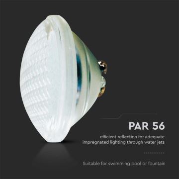 LED Swimming pool bulb LED/35W/12V IP68 6500K