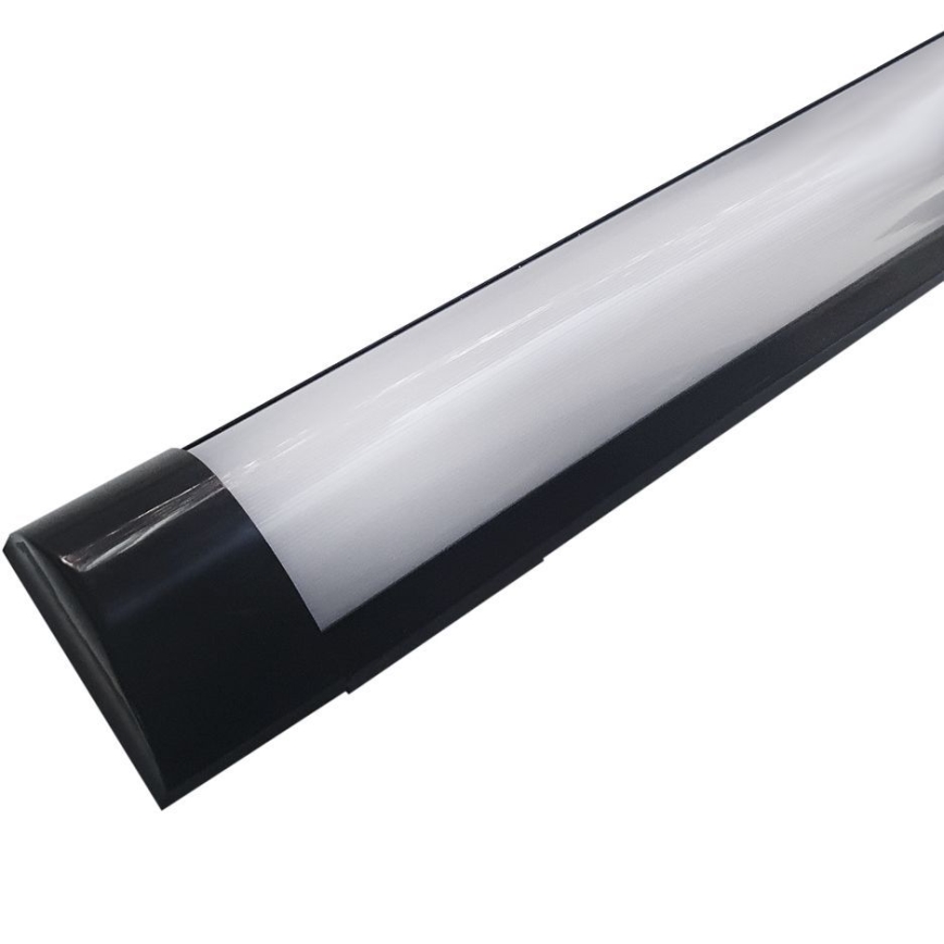 LED Under kitchen cabinet light QTEC LED/36W/230V 120 cm black