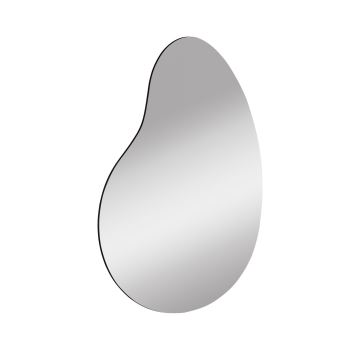 LED Wall mirror with a backlight GLENIA 52x62 cm white