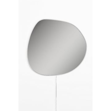 LED Wall mirror with a backlight PIAGO 46x60 cm white