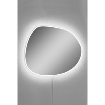 LED Wall mirror with a backlight PIAGO 46x60 cm white