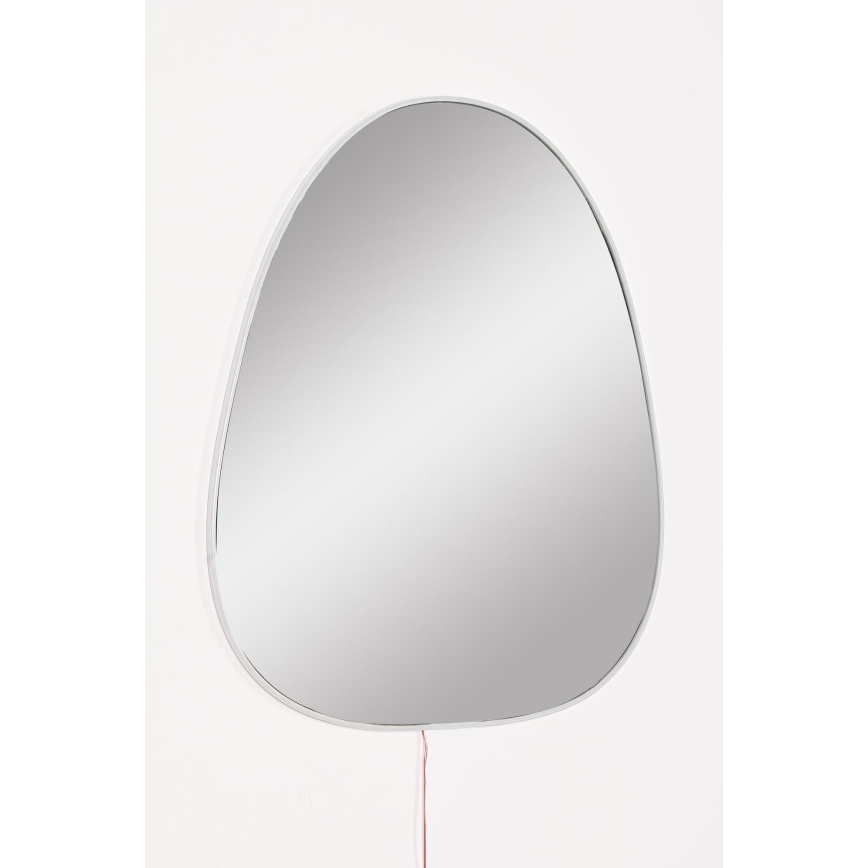 LED Wall mirror with a backlight QUIPPY 52x62 cm white