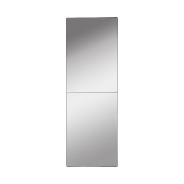 LED Wall mirror with a backlight RECTANGULAR 120x40 cm white