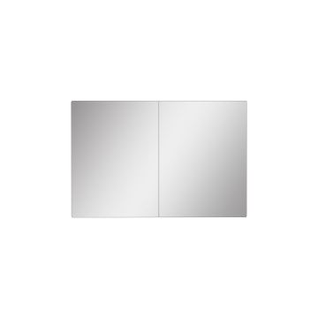 LED Wall mirror with a backlight RECTANGULAR 80x60 cm white