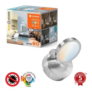Ledvance - LED Dimmable bathroom spotlight SUN@HOME LED/7,5W/230V 2200-5000K CRI 95 Wi-Fi IP44