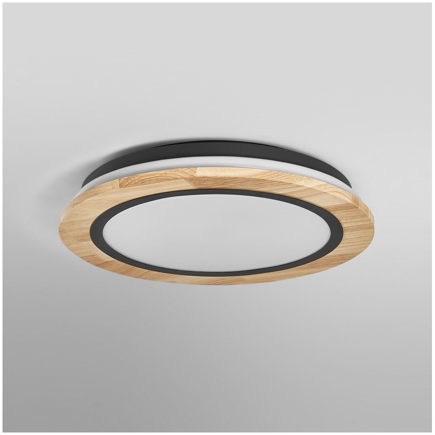 Ledvance - LED Dimmable ceiling light SMART+ ORBIS WOOD LED/24W/230V 2700-6500K oak Wi-Fi