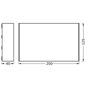 Ledvance - LED Outdoor wall light ENDURA STYLE ILJA LED/7W/230V IP65