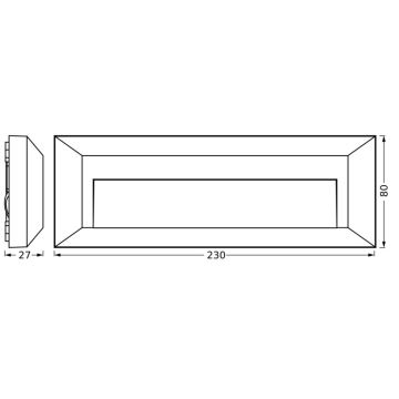 Ledvance - LED Outdoor wall light ENDURA STYLE IVAN LED/1,9W/230V IP65