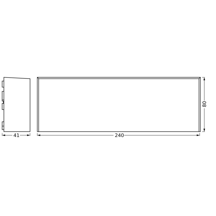 Ledvance - LED Outdoor wall light ENDURA STYLE IVO LED/6,5W/230V IP65