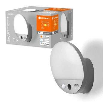 Ledvance - LED Outdoor wall light with a sensor and a camera SMART+ LED/15W/230V Wi-Fi IP44