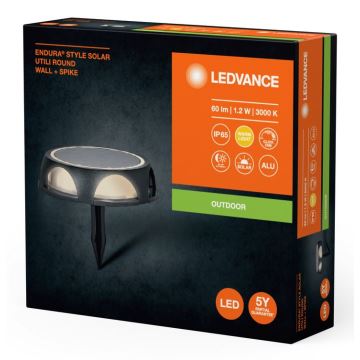 Ledvance - LED Dimmable solar lamp ENDURA STYLE SOLAR LED/1,2W/3,7V IP65