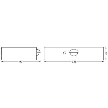 Ledvance - LED Solar wall light with sensor ENDURA SOLAR LED/3W/4,2V IP65