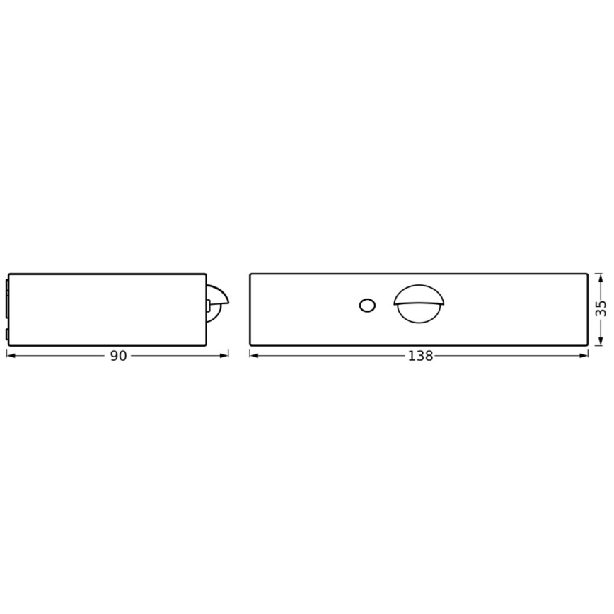 Ledvance - LED Solar wall light with sensor ENDURA SOLAR LED/3W/4,2V IP65