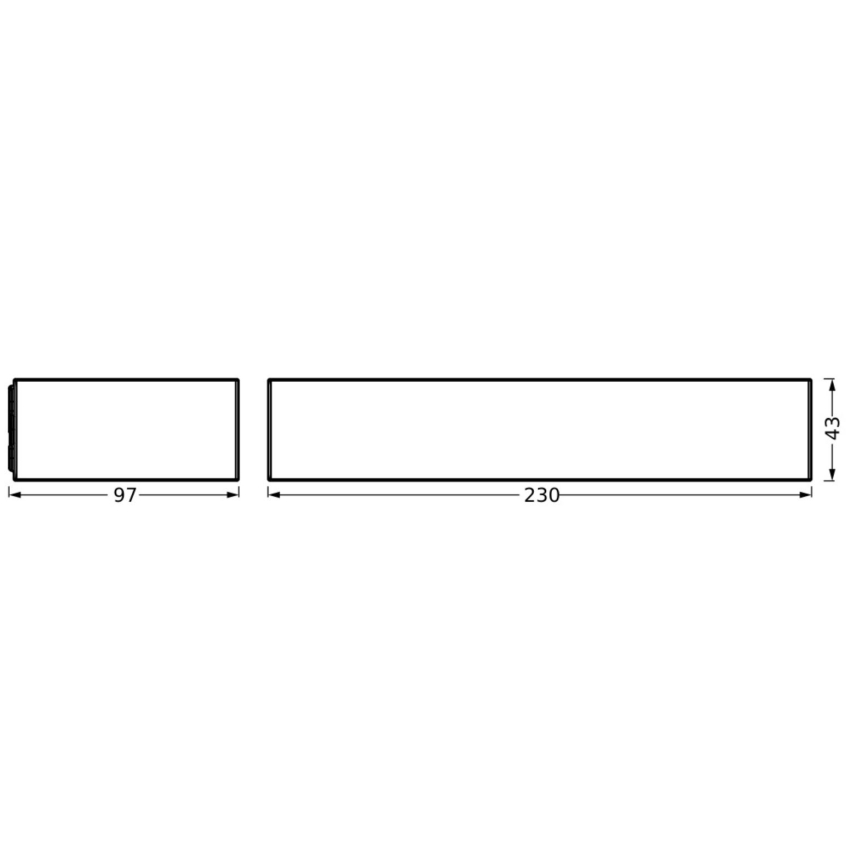 Ledvance - LED Solar wall light with sensor ENDURA SOLAR LED/6W/4,2V IP65