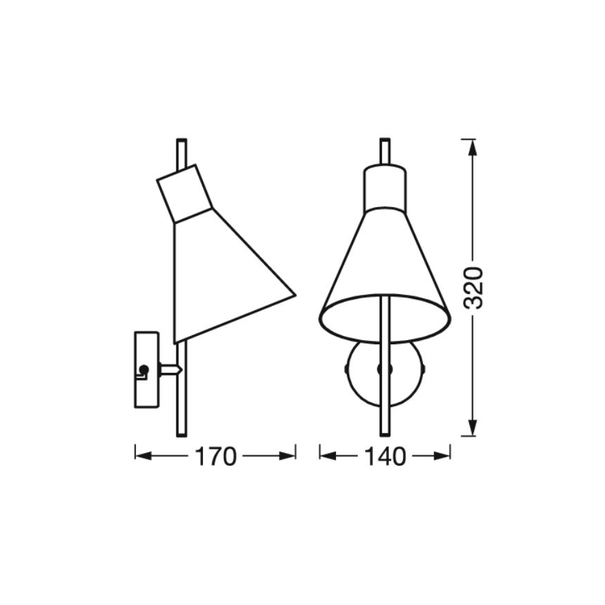 Ledvance - LED Wall lamp DECOR TOKIO LED/5W/230V