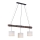 Leuchten Direkt 11238-79 - Chandelier on a string BARK 3xE27/40W/230V wood