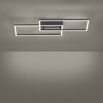 Leuchten Direkt 14140-18 - LED Dimming ceiling light IVEN 2xLED/13.5W/230V + remote control