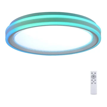 Leuchten Direkt 15154-16 - LED RGB Dimmable ceiling light EDGING LED/39W/230V + remote control