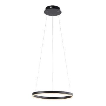 Leuchten Direkt 15393-13 - LED Dimmable chandelier on a string RITUS LED/20W/230V black
