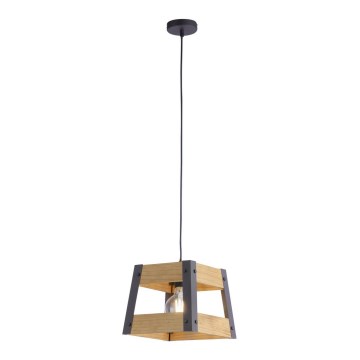 Leuchten Direkt 15720-79 - Chandelier on a string CRATE 1xE27/60W/230V