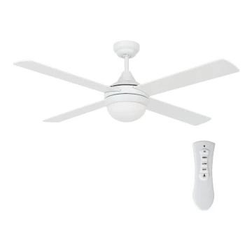 Lucci air 212961 - Ceiling fan AIRFUSION AIRLIE II 2xE27/15W/230V wood/white + remote control