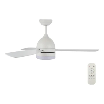 Lucci air 513075 - LED Ceiling fan VECTOR LED/25W/230V 3000/4200/6500K white + remote control