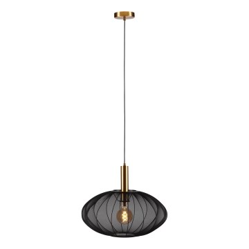 Lucide 03447/52/30 - Chandelier on a string CORINA 1xE27/40W/230V d. 50 cm black