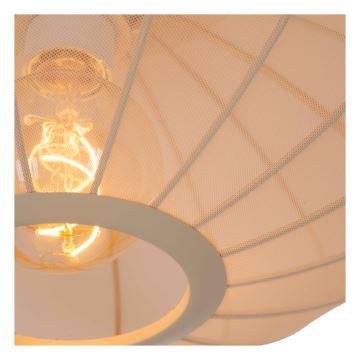 Lucide 03447/52/38 - Chandelier on a string CORINA 1xE27/40W/230V d. 50 cm creamy