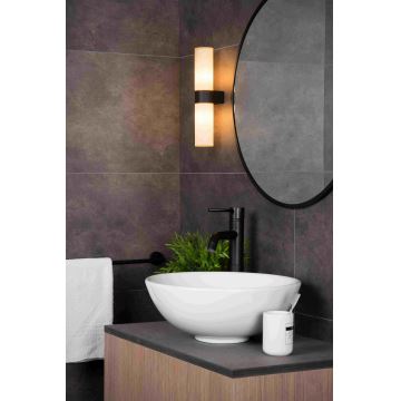 Lucide 04202/02/30 - Bathroom wall light JESSE 2xG9/33W/230V IP44