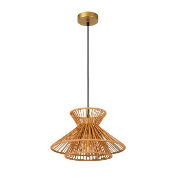 Lucide 10420/32/72 - Chandelier on a string TASMAN 1xE27/60W/230V beige